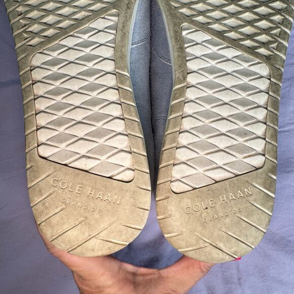 Cole Haan GrandPro Men's size 12M Light Blue Suede Lace Up Casual Shoe Sneaker - Picture 9 of 9